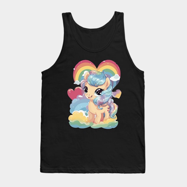 Forever Love Pony Tank Top by animegirlnft